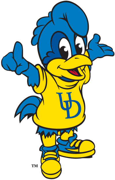 Delaware Blue Hens 1993-Pres Mascot Logo v11 diy iron on heat transfer